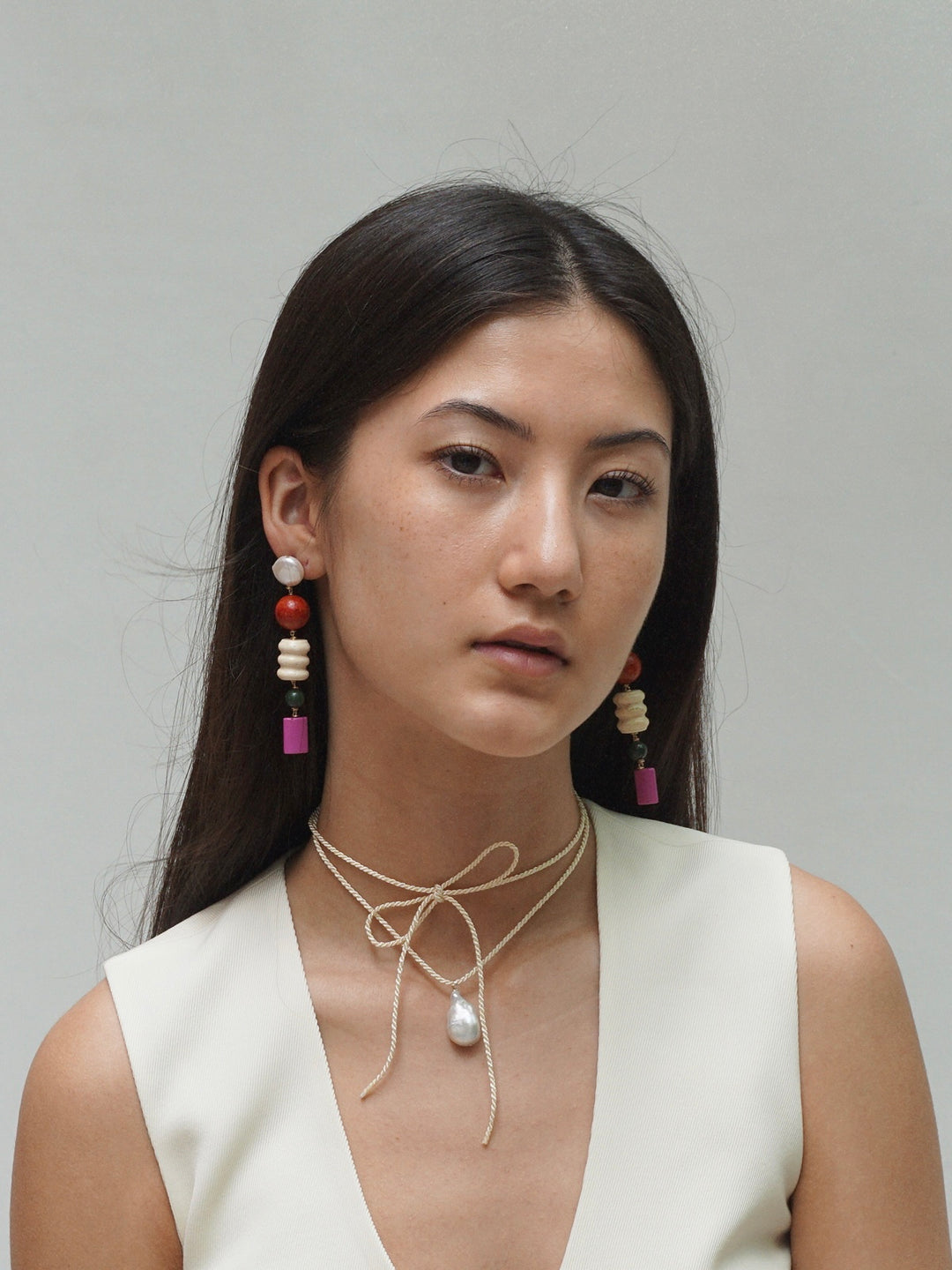 Tie Pearl Necklace – NST Studio